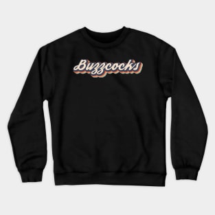 Buzzcocks Retro Style Crewneck Sweatshirt